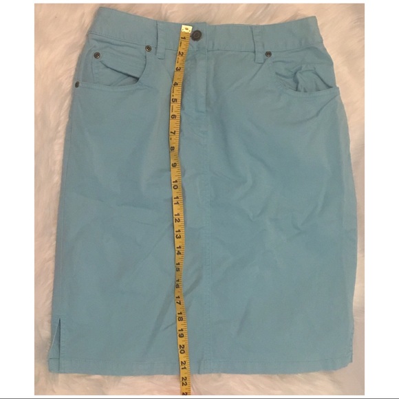 A line skirt w pockets & side split - Picture 4 of 6